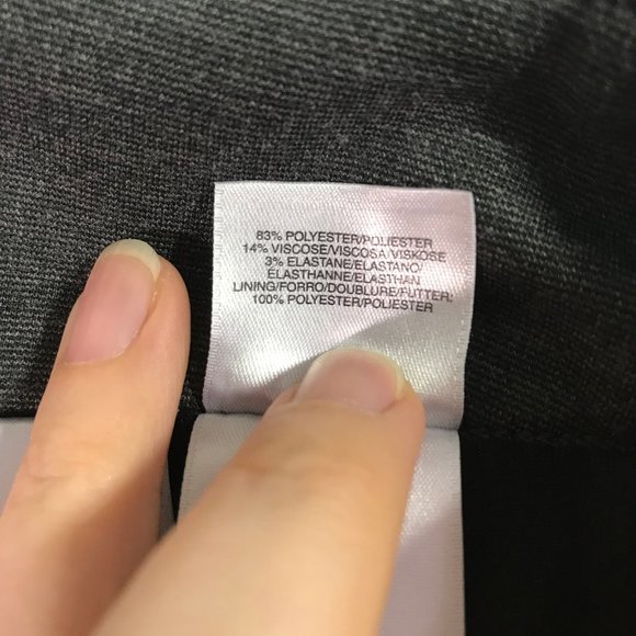 Jones New York Gray Stretch Pencil Skirt - Picture 5 of 9